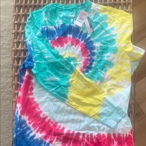 Men’s Vineyard Vines tie dye Long Sleeve L. NWT